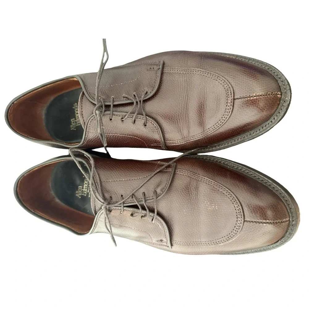 Allen Edmonds Walton Shoes Mens Size 11 1/2 US, Brown Leather